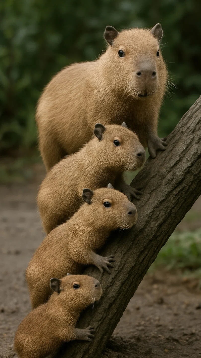 Capybara Hintergrundbild