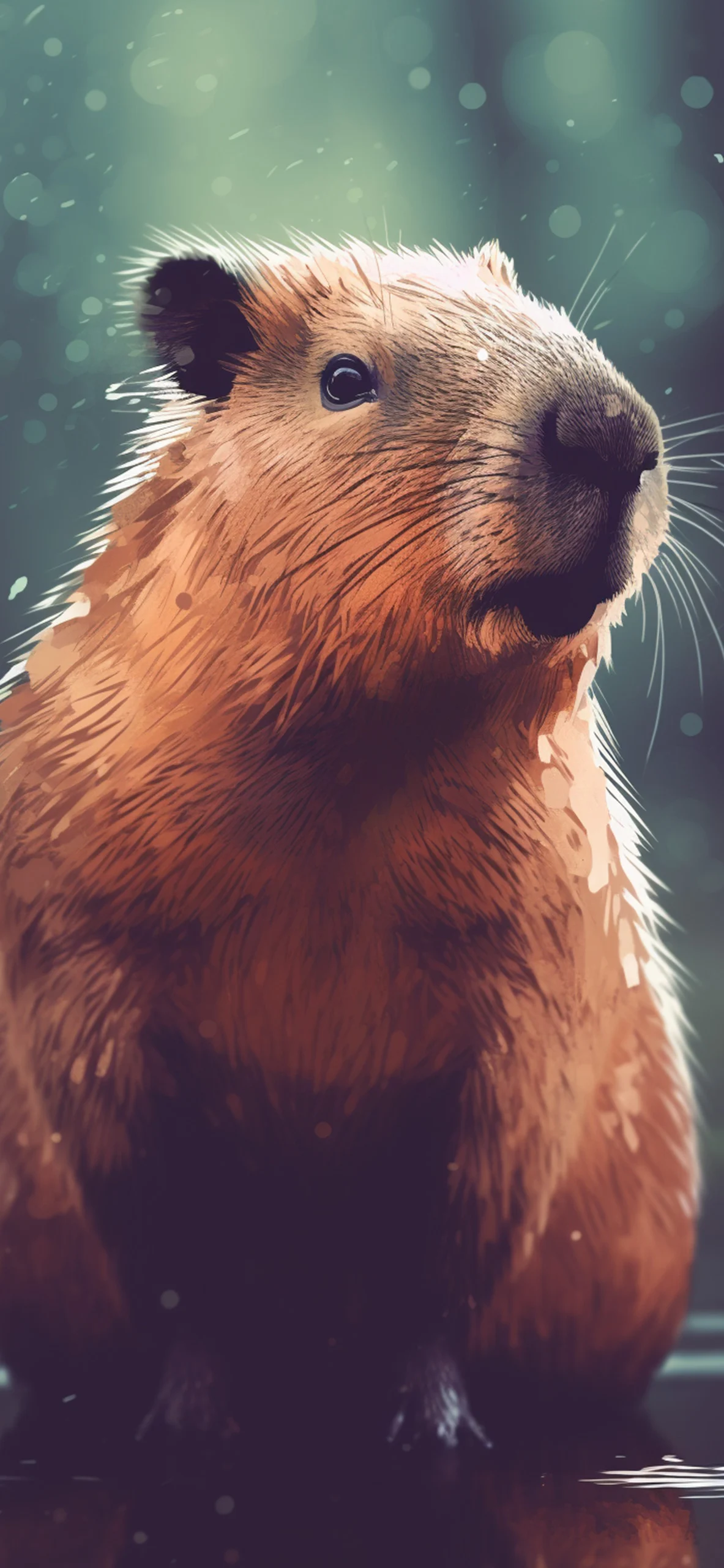 Capybara Hintergrundbild