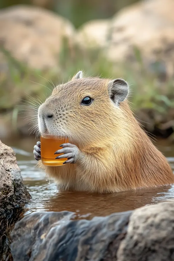 Capybara Hintergrundbild