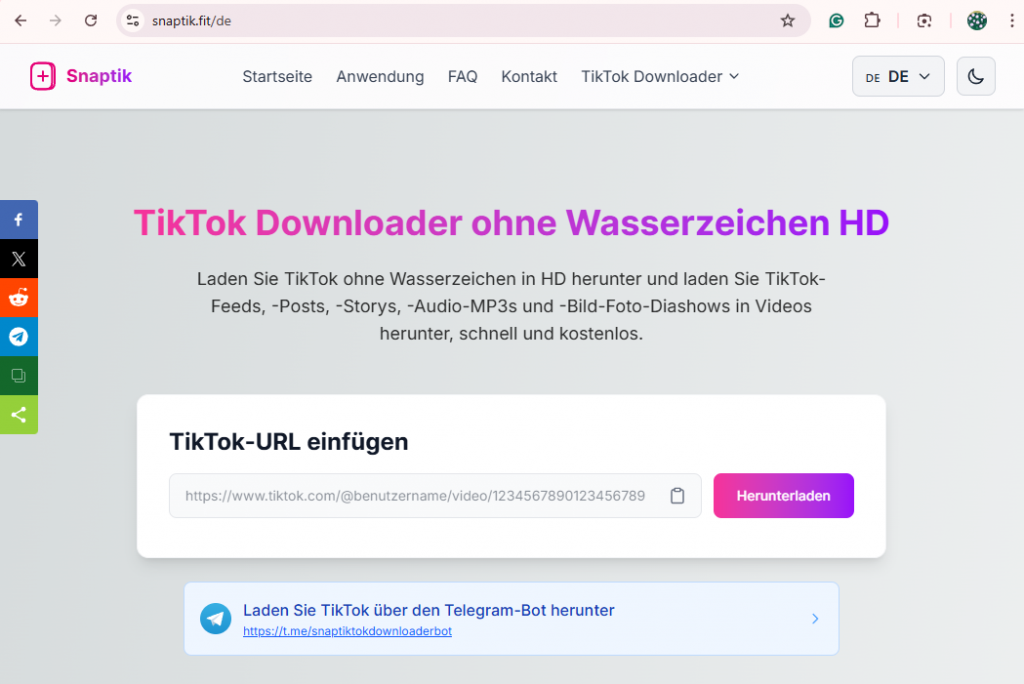 Snaptik- Tiktok sound als klingelton​